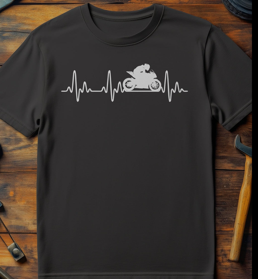 Sports Bike Heartbeat T-Shirt
