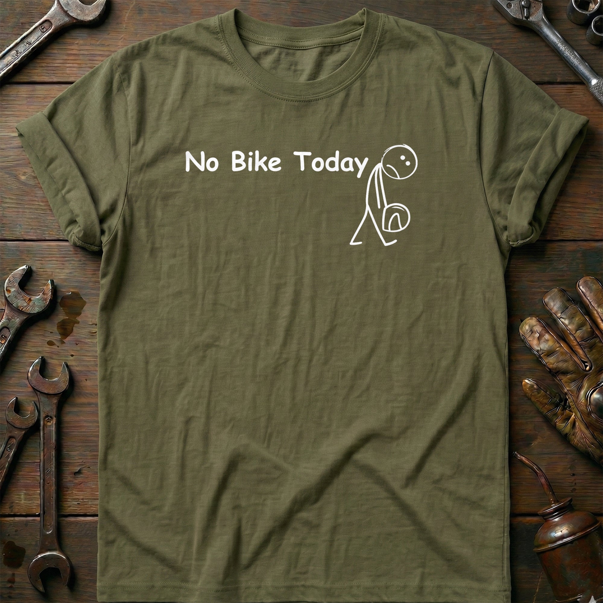 No Bike Today 2W T Shirt US