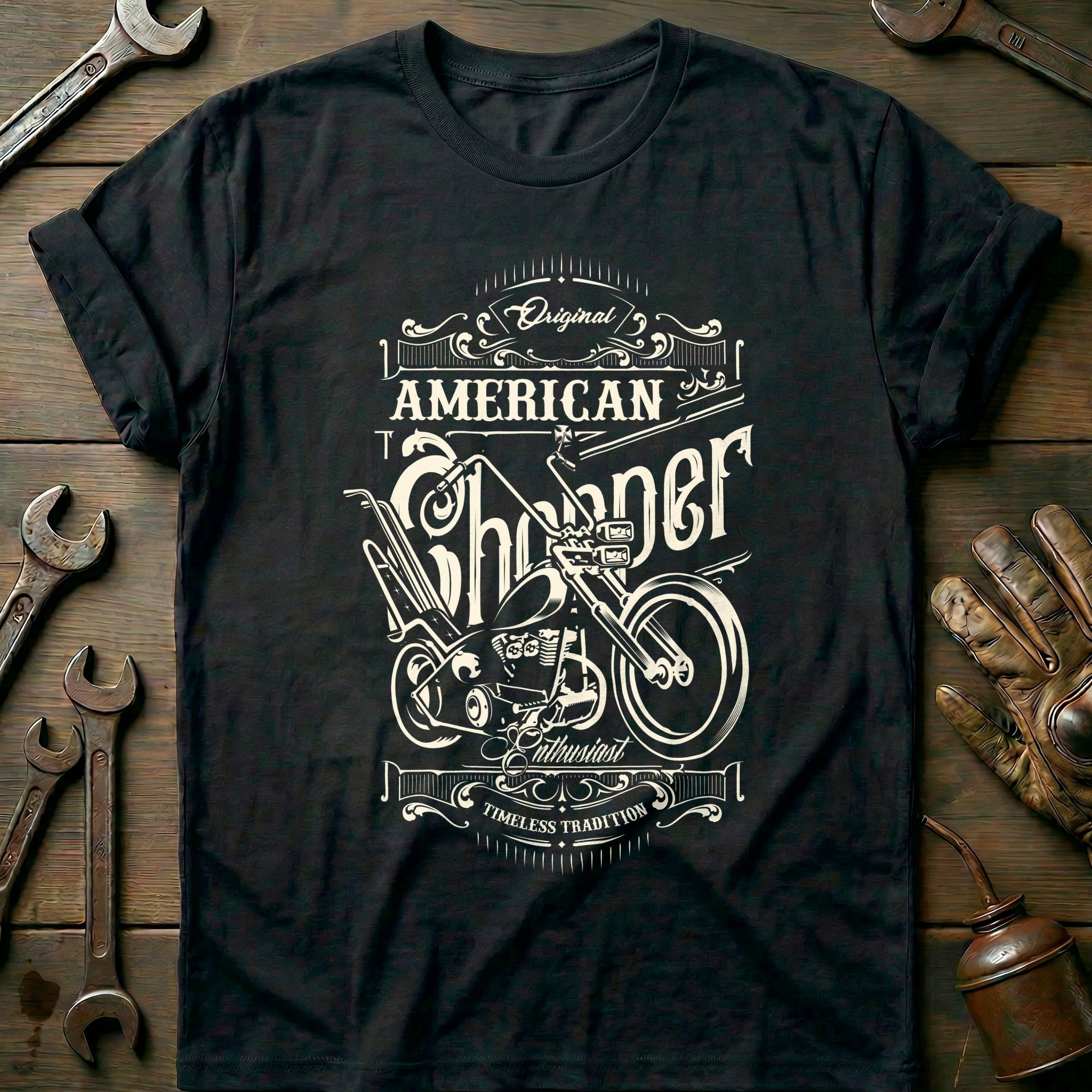 Black - American Chopper T-Shirt