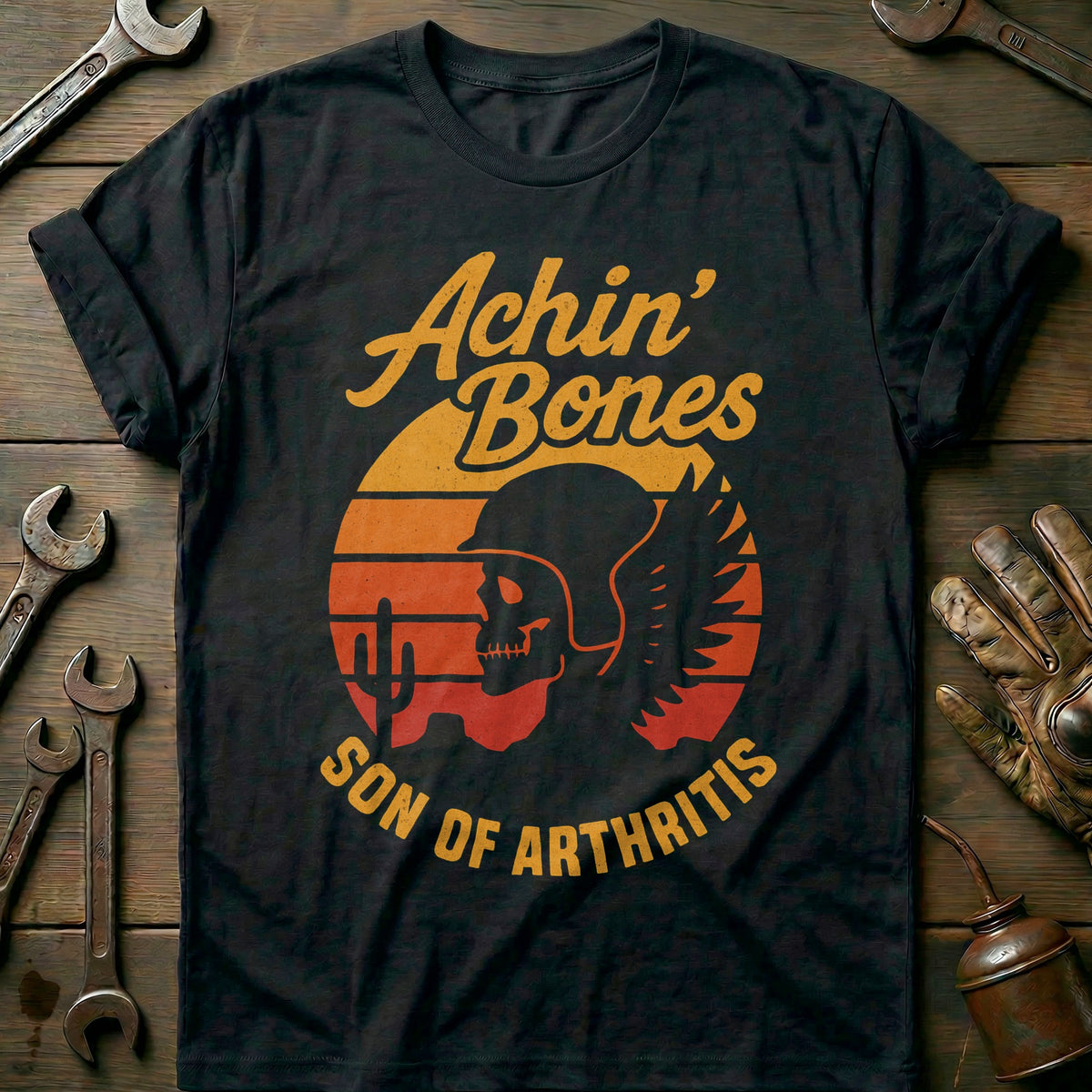 Black - Achin Bones 31 T Shirt