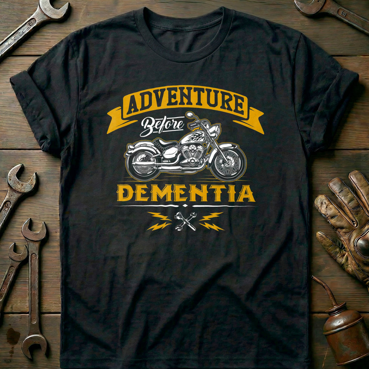 Black - Adventure Before Dementia T Shirt
