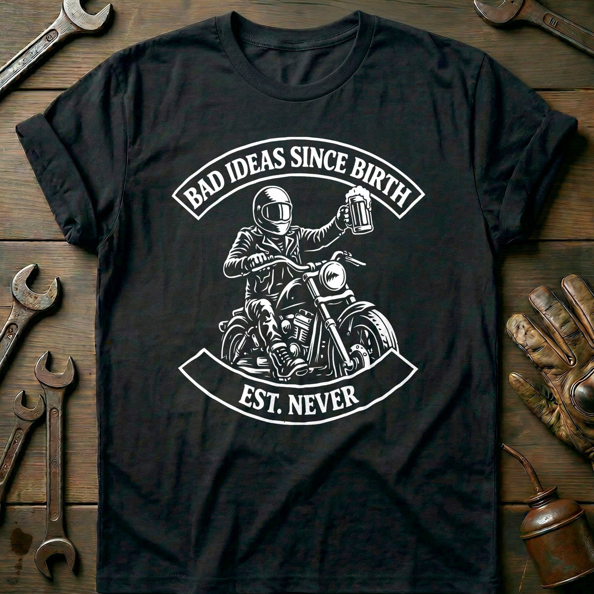 Black - BAD IDEAS CHAPTER T Shirt