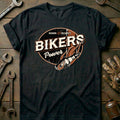 Black - Biker Power T-Shirt