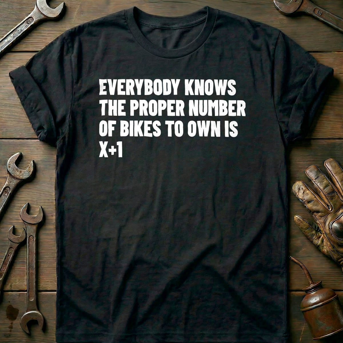 Black - BIKES TO OWN X+1 026 T Shirt