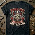 Black - Biker Dad 13 T Shirt