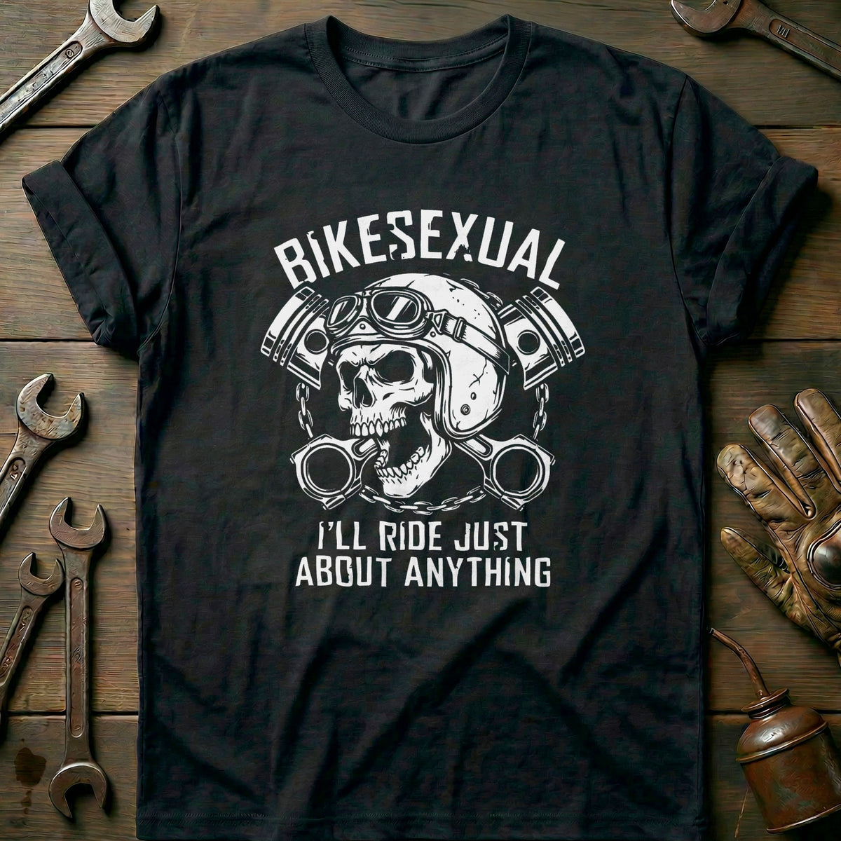 Black - Bikesexual 33 T Shirt