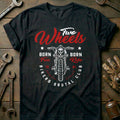 Black - Born free Ride Vintage T Shirt