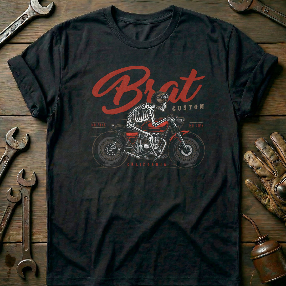 Black - Brat Coloured T Shirt