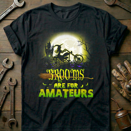 Black - Brooms Are For T-Shirt