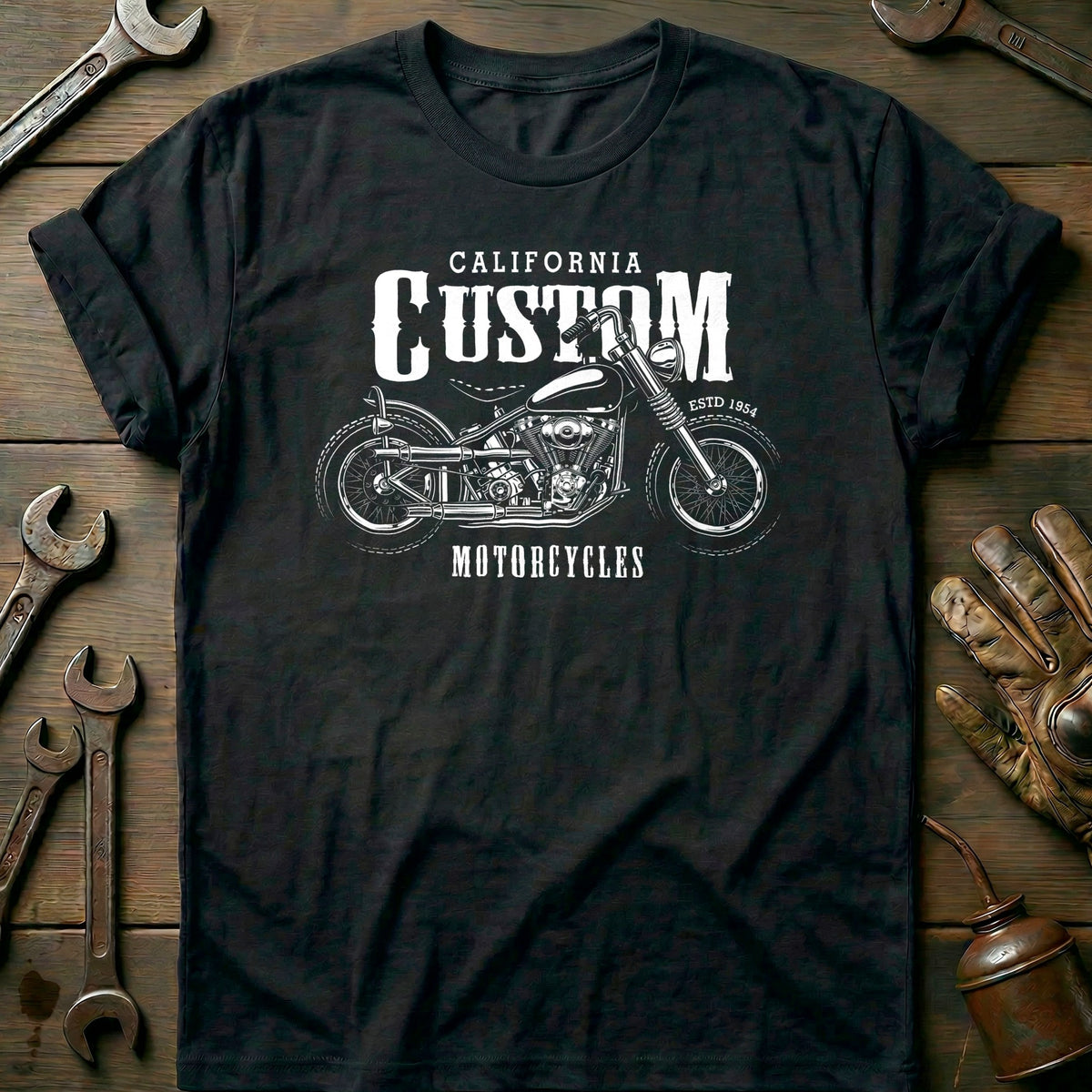 Black - California Custom T-Shirt