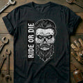 Black - Cool Bearded T-Shirt