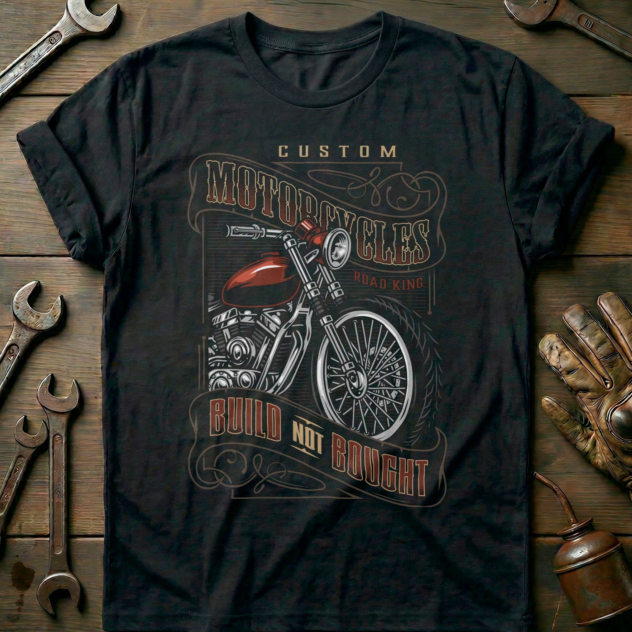 Black - Custom Build Vintage T Shirt
