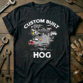 Black - Custom Built Hog T-Shirt