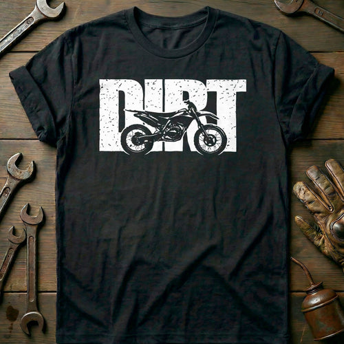 Black - DIRT MOTORCYCLE 026 T Shirt