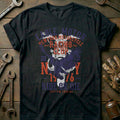 Black - Eagle Motor 34 T Shirt