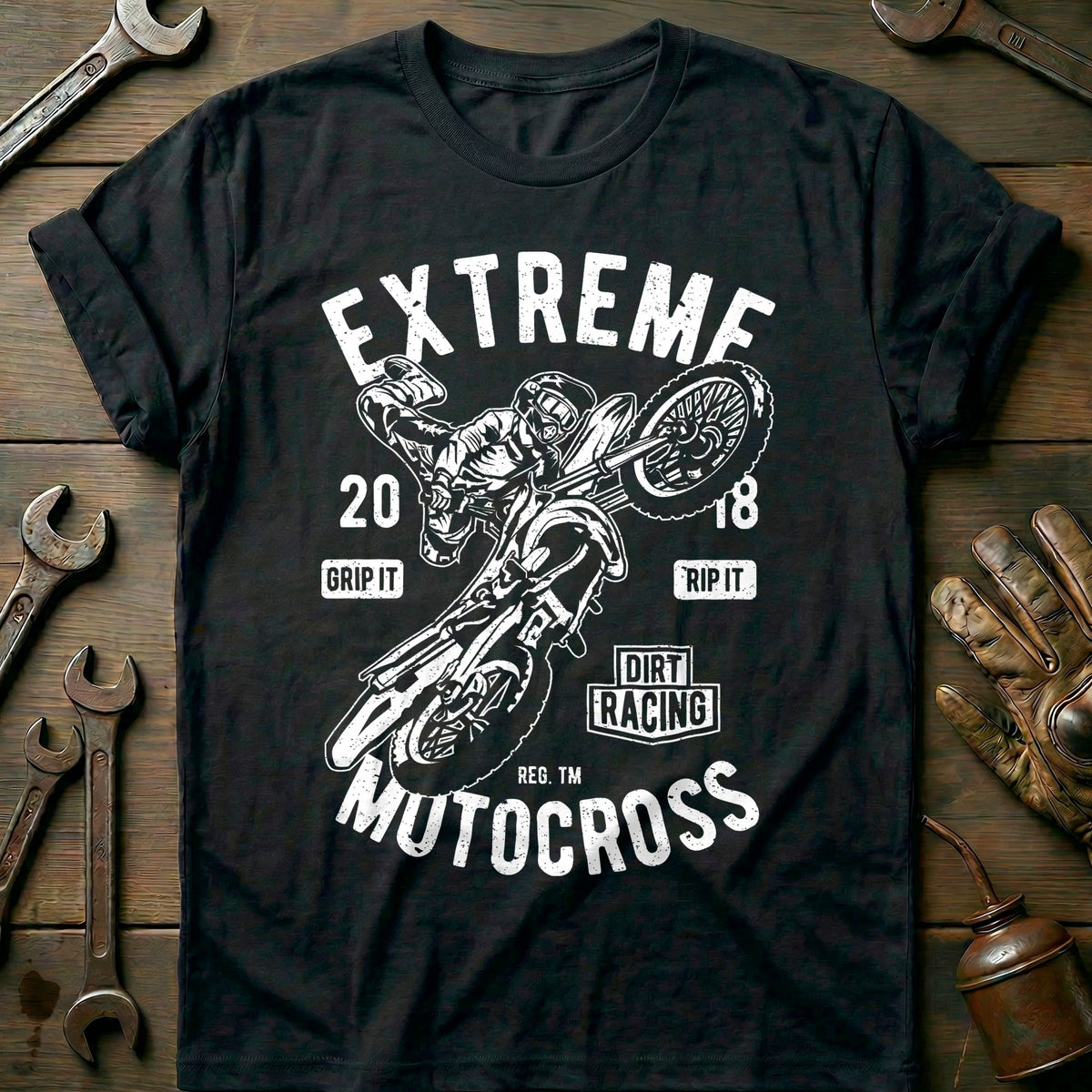 Black - Extreme Motocross 21 T Shirt