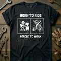 Black - FORCED TO WORK 026 T Shirt