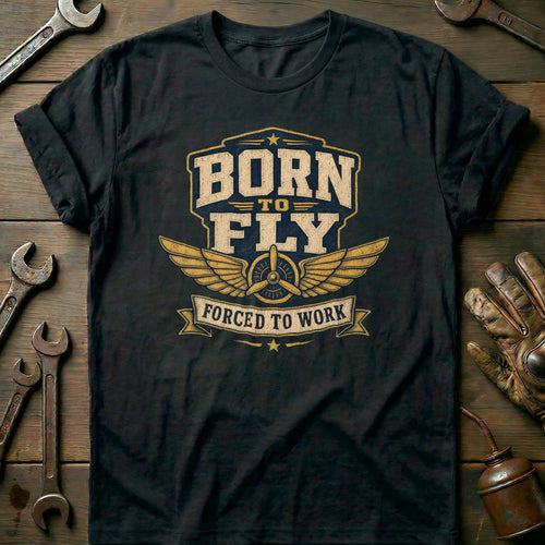 Black - Forced To Work V2 T Shirt