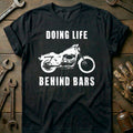 Black - Funny Life Behind T-Shirt