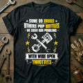 Black - Solve Problems T-Shirt