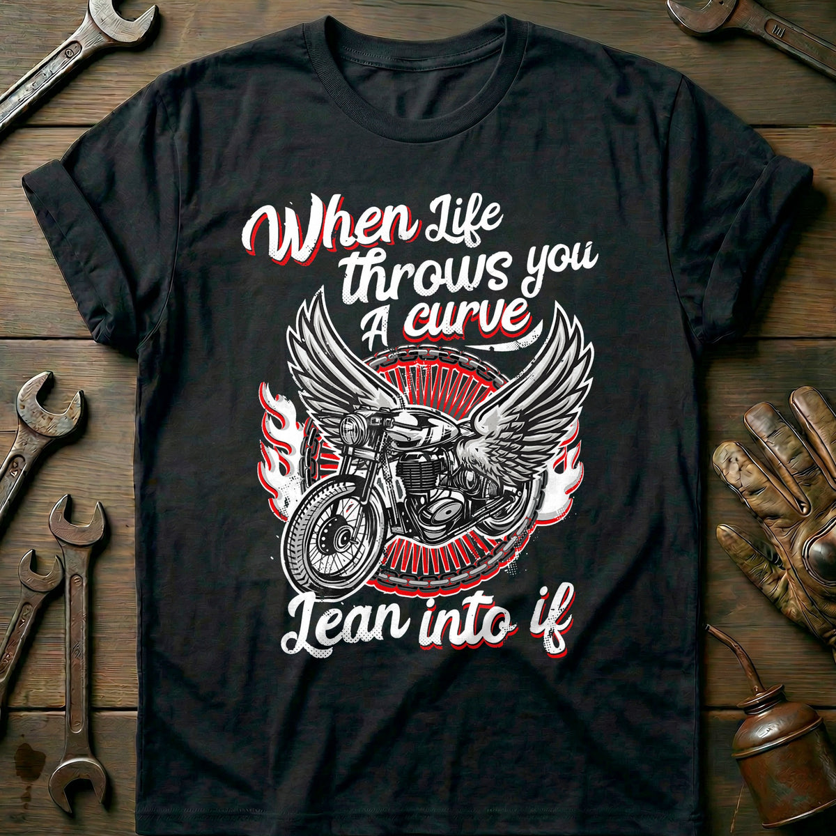 Black - Rev Your Vibes! T-Shirt