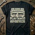 Black - Grandpa Bingo T-Shirt