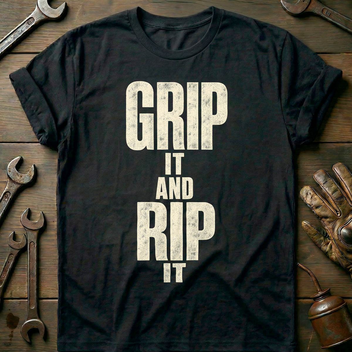 Black - Grip It And Rip It T Shirt