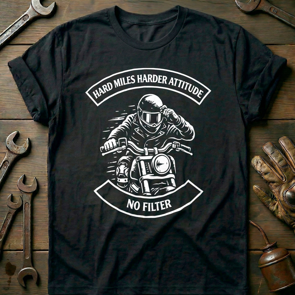 Black - HARD MILES CHAPTER 026 T Shirt