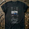 Black - HONDA CB125F T Shirt