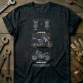 Black - HONDA NX190 T Shirt