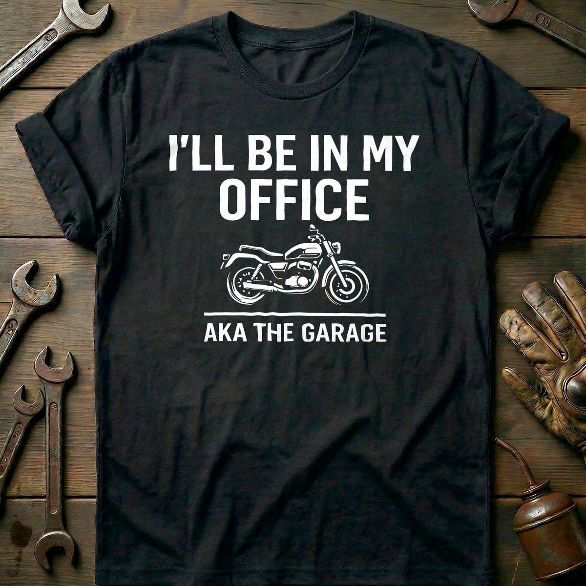 Black - IN MY OFFICE 026 T Shirt