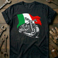 Black - ITALY BIKER 026 T Shirt