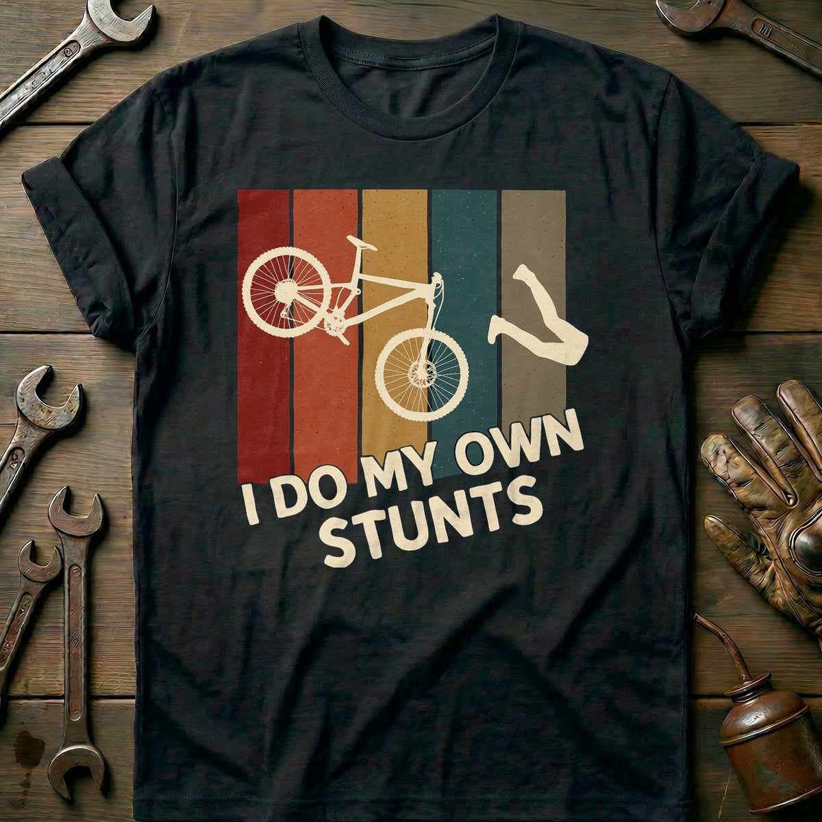 Black - I-Do-My-Own-Stunt T-Shirt