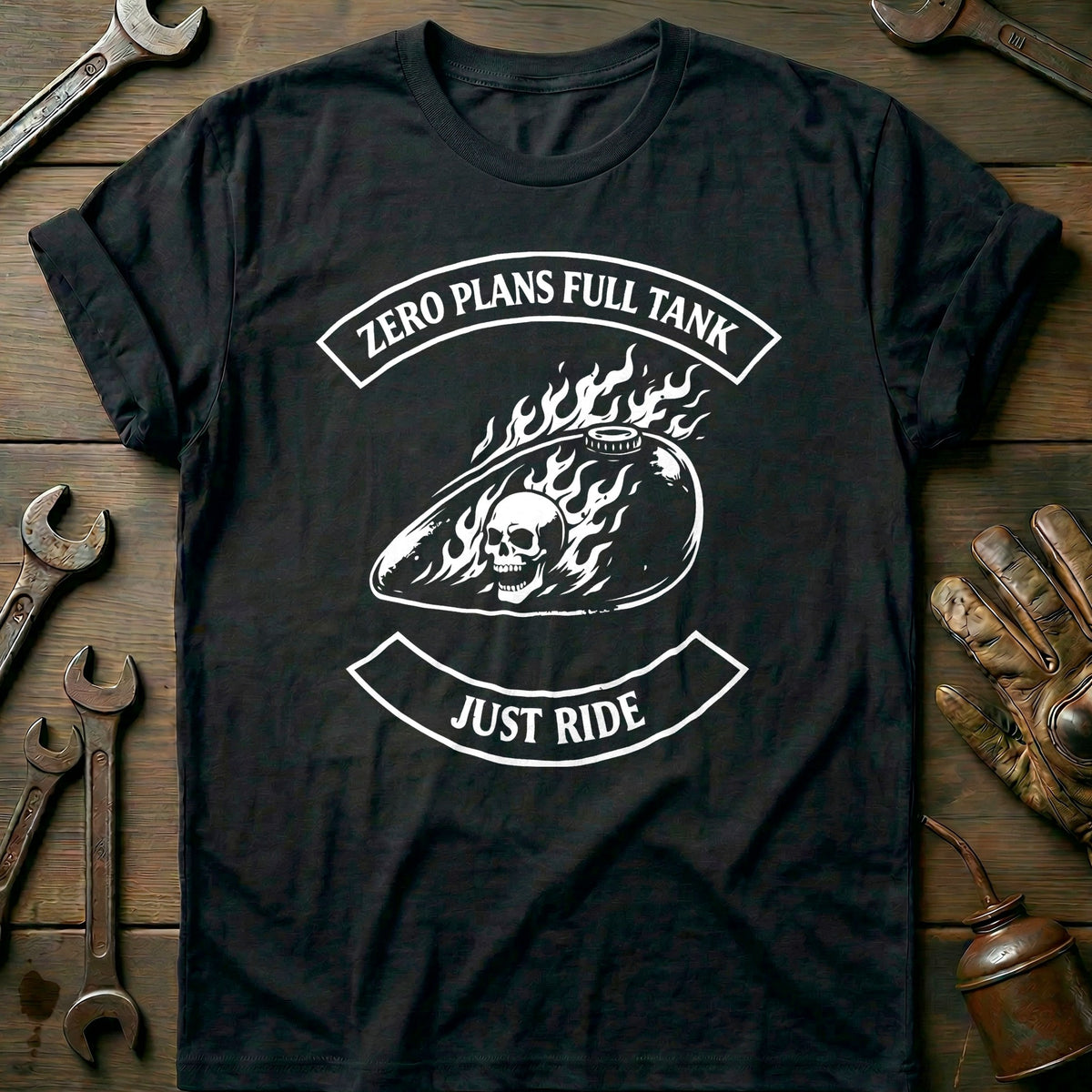 Black - JUST RIDE CHAPTER 026 T Shirt