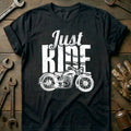 Black - Just Ride T-Shirt