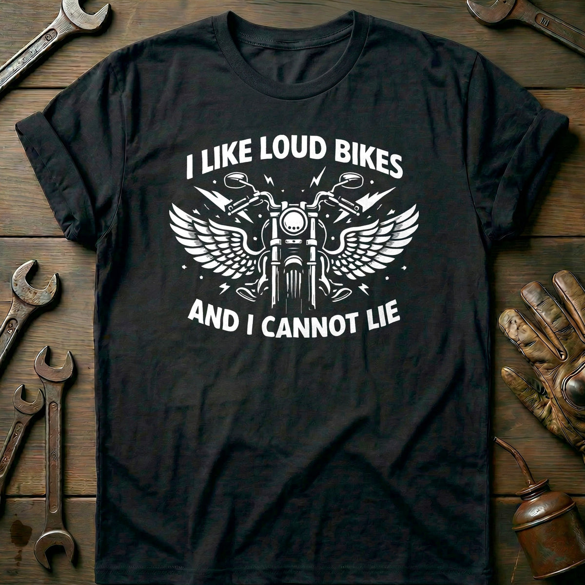 Black - LOUD BIKES 026 T Shirt