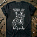 Black - Lets Ride 33 T Shirt