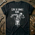 Black - Life Is Short 34 T Shirt