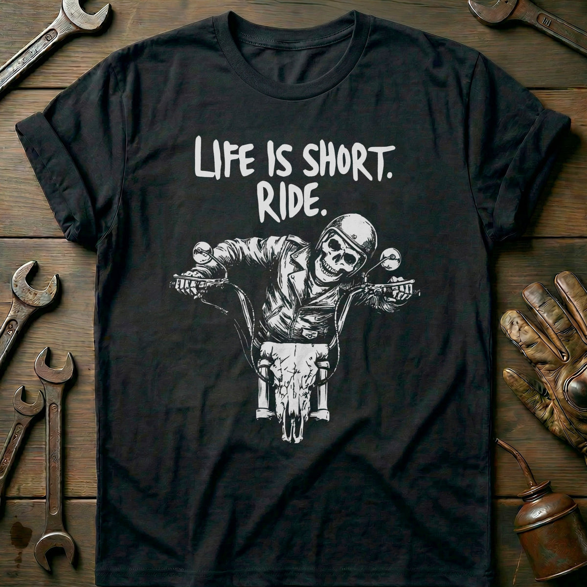 Black - Life Is Short 34 T Shirt