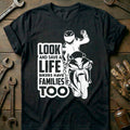 Black - Look And Save A Life 54 T Shirt