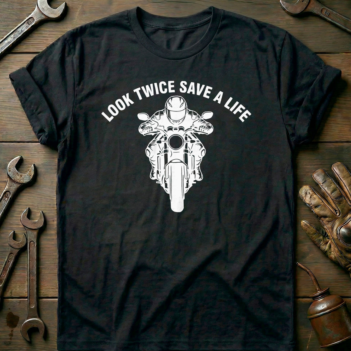Black - Look Twice 56 T Shirt