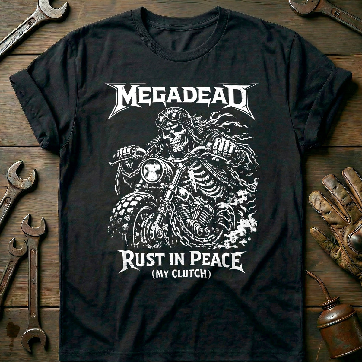 Black - MEGADEAD 026 T Shirt