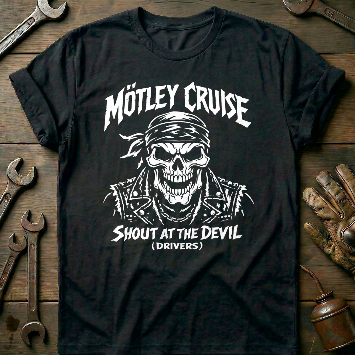 Black - MOTLEY CRUISE 026 T Shirt