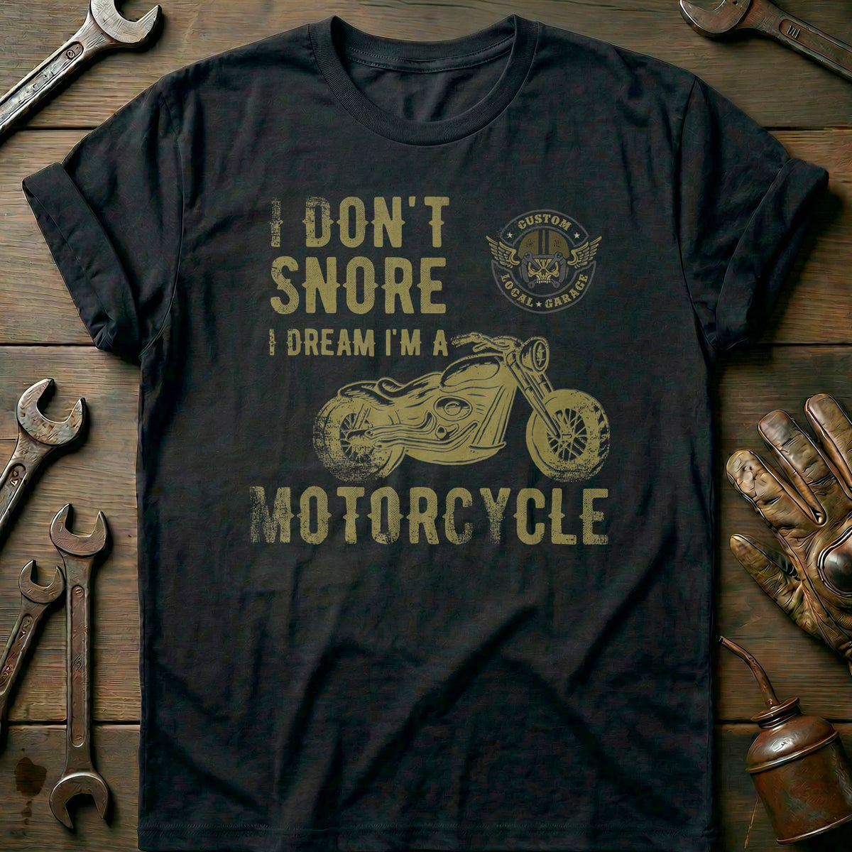 Black - I Don’t Snore, I T-Shirt
