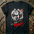 Black - I Like My Motorcycle 25 T Shirt