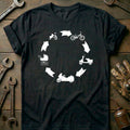 Black - Motorcycle Biker T-Shirt