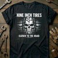 Black - NINE INCH TIRES 026 T Shirt