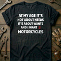 Black - NOT ABOUT NEEDS 028 T Shirt