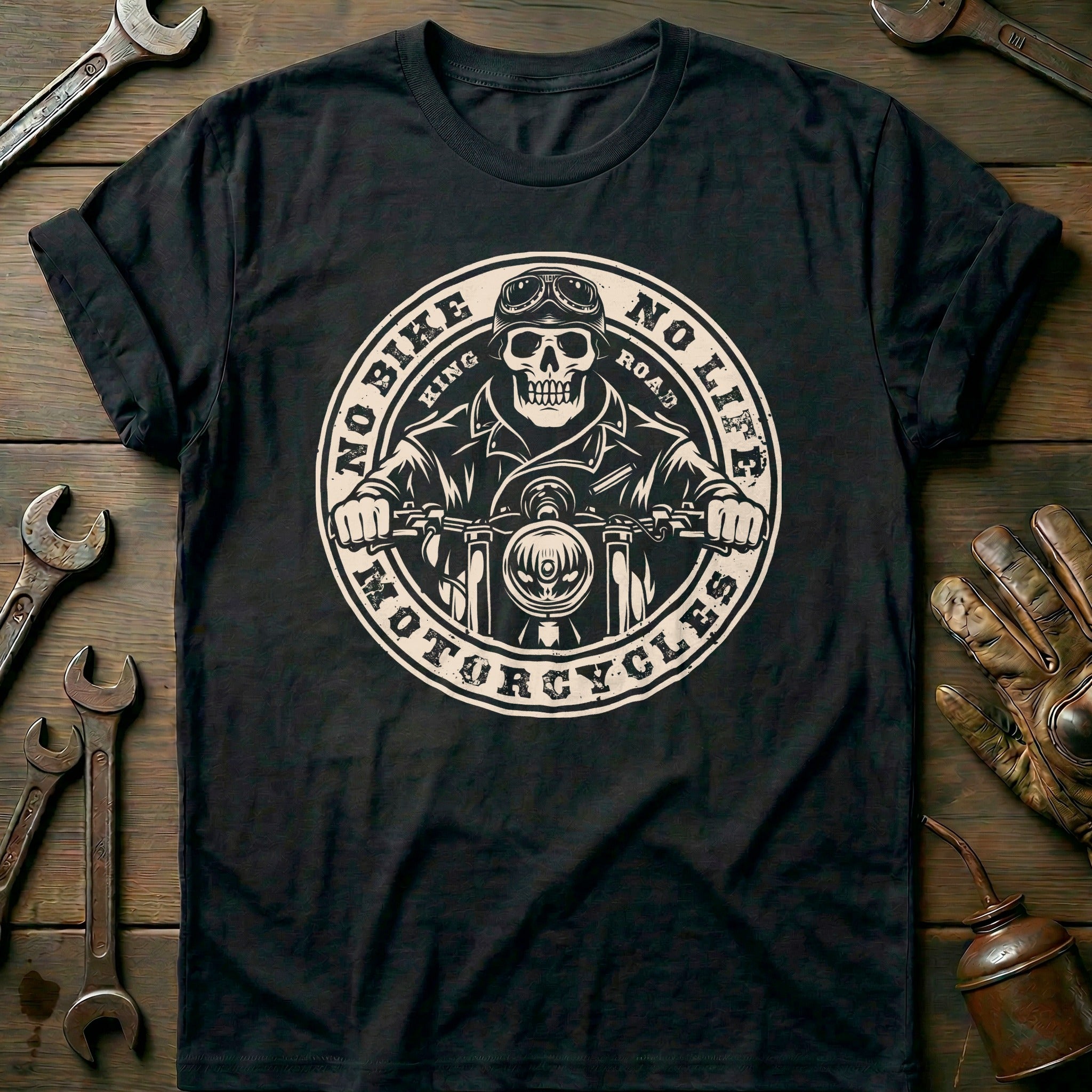 Black - No Bike No Life T-Shirt