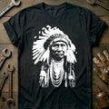 Black - Native American T-Shirt